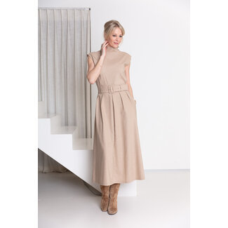 AC by Annelien Coorevits AC by Annelien -Taillerok Roxy met riem creme