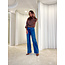 TWINSET WIDE LEG FIT - DENIM MEDIO - 252TP2670 - 01611 _ webshop