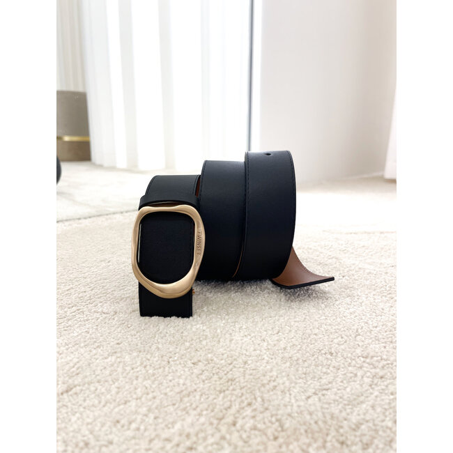 TWINSET riem - BIC.NERO/LAND - 252TA4020 - 12674 _ webshop