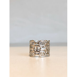 Selected by Kelly ring DF5 003 zilver SS
