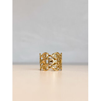 Selected by Kelly ring DF5 002 goud SS
