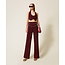 TWINSET broek - Crêpe broek met riem - 252TP2281 - 05609