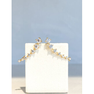 Selected by Kelly oorbellen WF5 006 goud