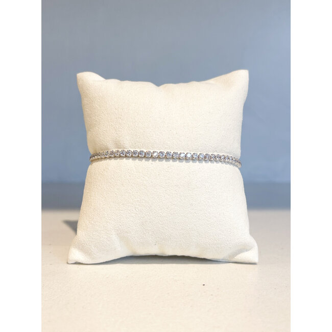 armband WF5 001 ZILVER