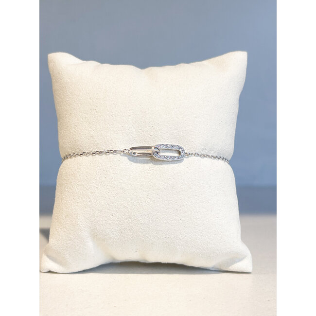 armband WF5 004 ZILVER