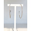 oorbellen 10 creool zilver
