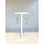 oorbellen 10 creool zilver
