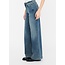 LIU JO ECS DEN TOP AUTHENT.T400  PANTS DEN.BLU VINTAG.DIRTY UF5068-DS615 - 78917