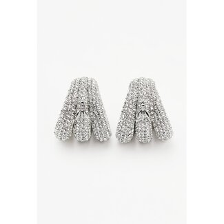 PATRIZIA PEPE PATRIZIA PEPE Earcuffs Metal Circle Strass 2J2596 M075
