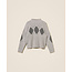TWINSET trui - Intarsia trui van wolmix 252TT3290-13011