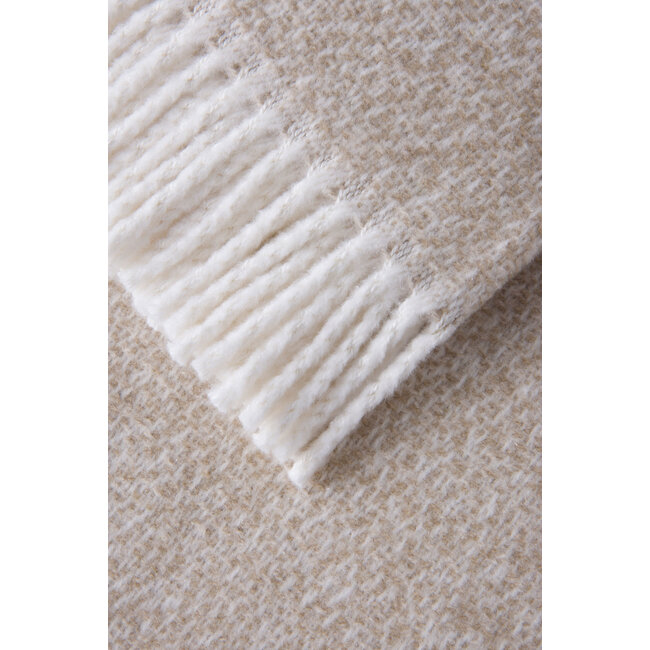 Menza by Véronique De Kock - Rennes Plaid Cinnamon 140x180cm