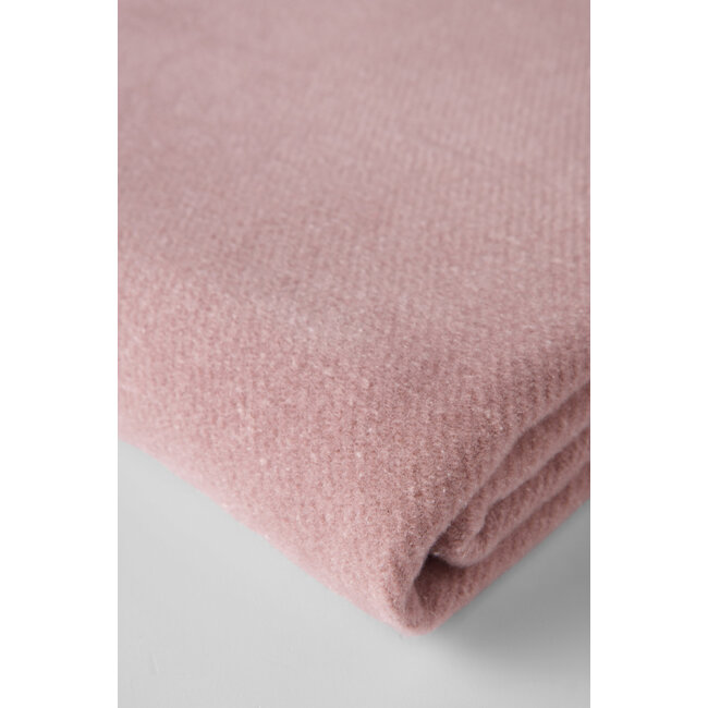 Menza by Véronique De Kock - Javier Plaid Dusty Rose 140x180cm