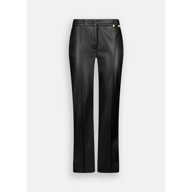 LIU JO CF5016 gecoate broek zwart