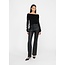 LIU JO CF5016 gecoate broek zwart