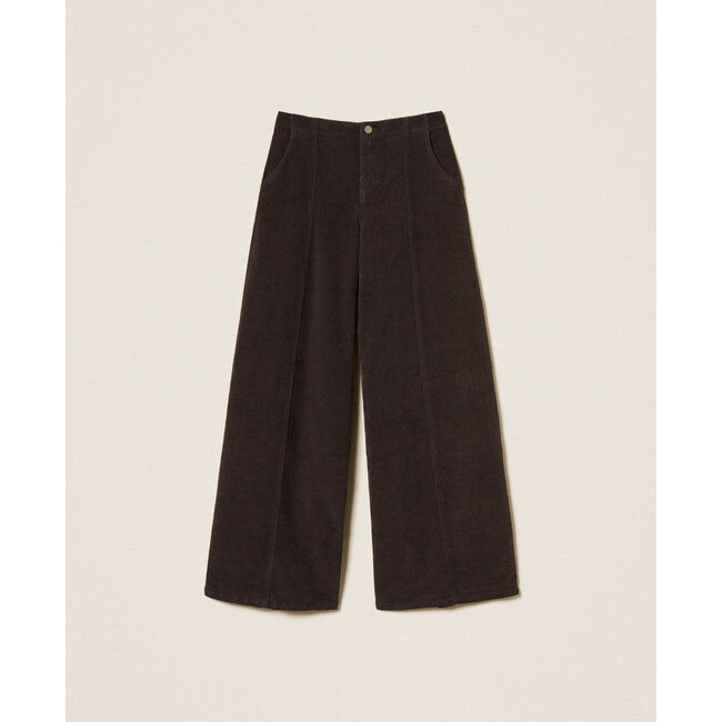TWINSET broek - BLACK CHOCOLATE - 252TT2180 - 11054 _ webshop