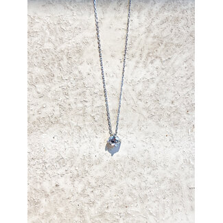 Selected by Kelly ketting Silver DF5 04 stone silver
