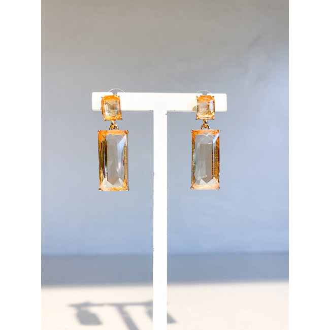 oorbellen DF5 021 hanger stone colorado