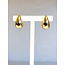 oorbellen DF5 017 druppel SS gold