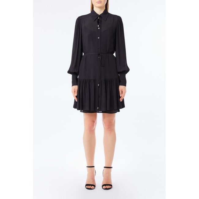 LIU JO CDC VISCOSA  DRESS BLACK CF5390-T2578 - 22222