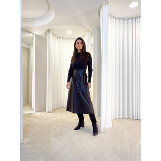 TWINSET TWINSET kleedje - BLACK CHOCOLATE - 252TT3560 - 11054