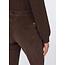 LIU JO VELVET COLOR T.P.  PANTS CIOCCOLATO MF5308-T4590 - 90915