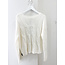 LIU JO SOFT KNIT  SWEATER BIANCO LANA MF5489-MA60Q - 10701