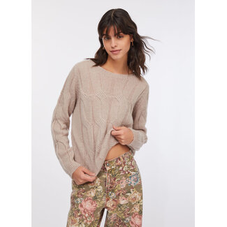 LIU JO LIU JO SOFT KNIT  SWEATER ADOBE ROSE MF5489-MA60Q - 61508