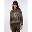 LIU JO SHADE AND PAILLETTES  SWEATER BROWN SHADED MF5380-MA14R - S9472