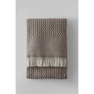 menza by Véronique De Kock Menza by Véronique De Kock - Olympus Plaid Brown 140x180cm