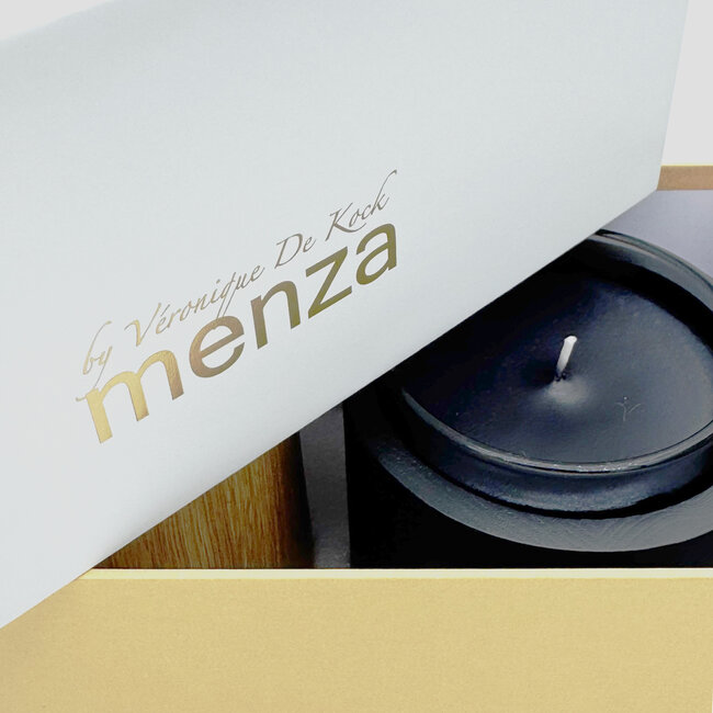 Menza by Véronique De Kock - kaarsen Scented Experience Mystic Velvet Set/2 9x9cm