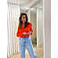 PATRIZIA PEPE bloes - Deep Orange - 8C0872 R877 - R877
