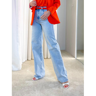 PATRIZIA PEPE PATRIZIA PEPE broek - Light blue Wash - 8P0487 CB01 - CB01