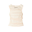 PATRIZIA PEPE TOP - Warm Ivory/D. Coral - 8M1776 J370 J4U2 _webshop PATRIZIA PEPE