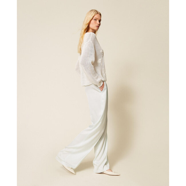 TWINSET broek - aqua - 261TP2391 - 13162 _ webshop