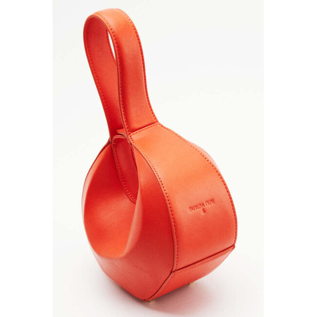 PATRIZIA PEPE handtas - Deep Orange - 8B0074 R877 - R877 _webshop PATRIZIA PEPE