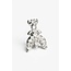 PATRIZIA PEPE oorbellen - Silver/crystal - 8J1057 J3AG - J3AG _webshop PATRIZIA PEPE