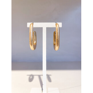 Selected by Kelly oorbellen DSS26 026 brushed gold