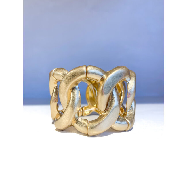 armband DSS26 010 brushed gold