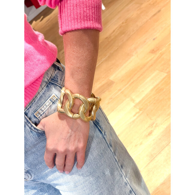 armband DSS26 010 brushed gold