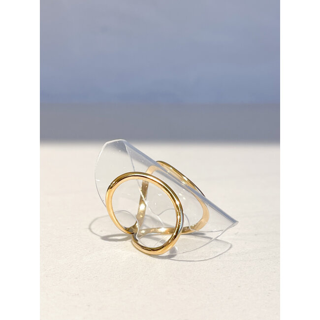 ring DSS26 002 SS gold