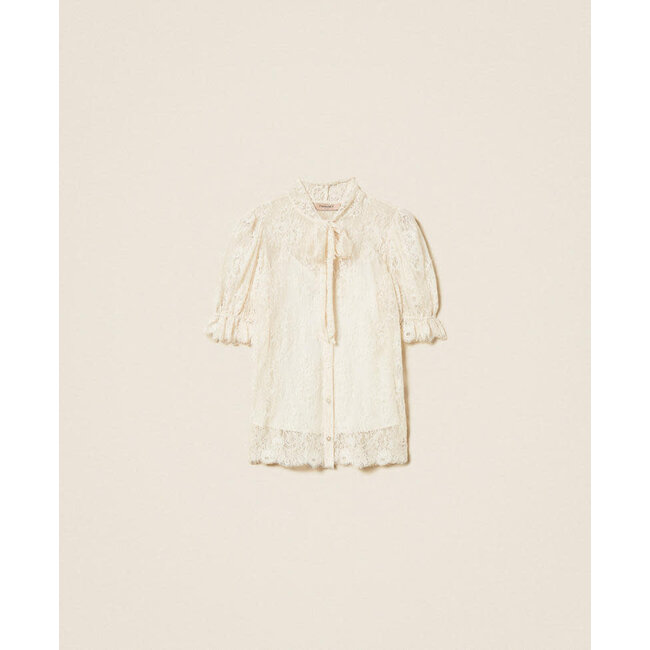 TWINSET bloes - parelmoer - 261TP2625 - 00059 _ webshop