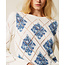 TWINSET trui - bloemenruit - 261TP3450 - 13454 _ webshop