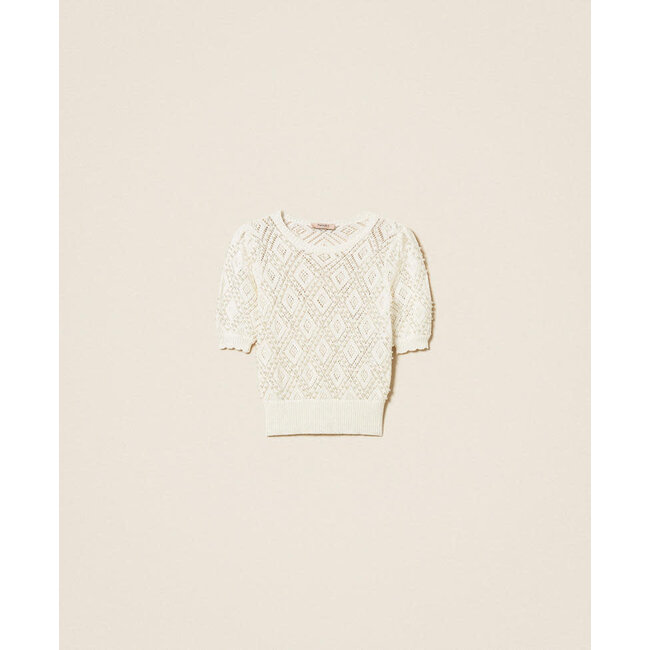 TWINSET trui - parelmoer - 261TP3201 - 00059 _ webshop