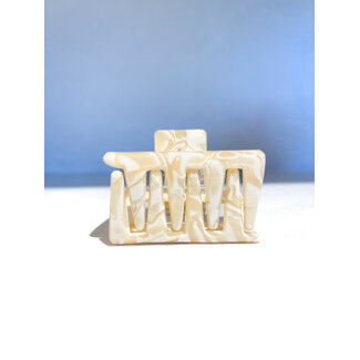 AC by Annelien Coorevits AC by Annelien Coorevits - Fiona haarclip kleine rechthoek beige