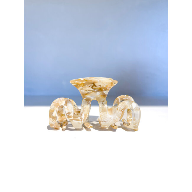 AC by Annelien Coorevits - Femke haarclip tandjes beige