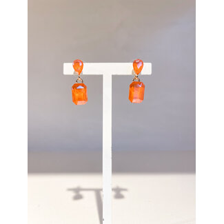 Selected by Kelly oorbellen KSS26 001 oranje