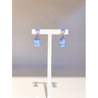 Selected by Kelly oorbellen KSS26 001 blauw