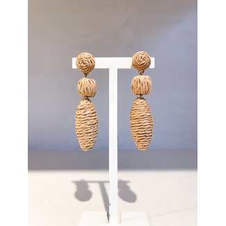 Selected by Kelly oorbellen DSS26 005 camel