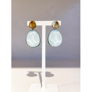 Selected by Kelly oorbellen DSS26 012 mint