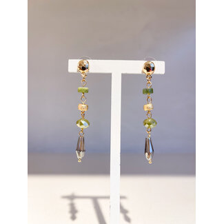 Selected by Kelly oorbellen KSS26 021 groen